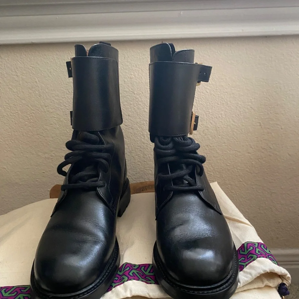Tory Burch Combat Boots